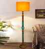 Yellow Mid Century Modern Floor Lamp
