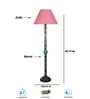 Pink Mid Century Modern Floor Lamp