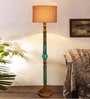 Grey Mid Century Modern Floor Lamp