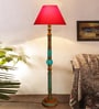 Red Mid Century Modern Floor Lamp