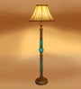 CrossPleated Mid Century Modern Floor Lamp