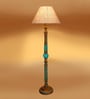 Beige Mid Century Modern Floor Lamp