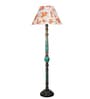 Printed Mid Century Modern Floor Lamp