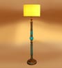 Yellow Mid Century Modern Floor Lamp