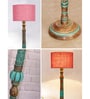 Pink Mid Century Modern Floor Lamp