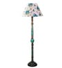 Printed Mid Century Modern Floor Lamp