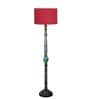 Red Mid Century Modern Floor Lamp