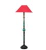 Red Mid Century Modern Floor Lamp