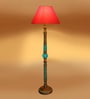 Orange Mid Century Modern Floor Lamp