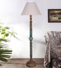 Grey Mid Century Modern Floor Lamp