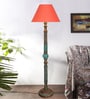 Orange Mid Century Modern Floor Lamp