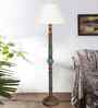 KnifePleated Mid Century Modern Floor Lamp