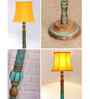 Yellow Mid Century Modern Floor Lamp