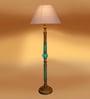 Grey Mid Century Modern Floor Lamp