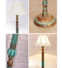 Curtain Mid Century Modern Floor Lamp