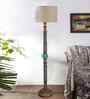 WhiteJute Mid Century Modern Floor Lamp