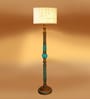 WhiteJute Mid Century Modern Floor Lamp