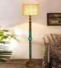 WhiteJute Mid Century Modern Floor Lamp