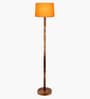 Mid Century Solid Wood Antique Floor Lamp
