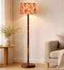Mid Century Solid Wood Antique Floor Lamp