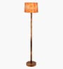 Mid Century Solid Wood Antique Floor Lamp