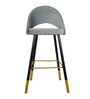 Midas Barstool in Grey Colour
