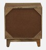 Midas Mango Wood Hand Painted Multicolour Cabinet In Natural Finish