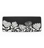 Midnight Blossom 6 Seater Bone Inlay Finish Dining Table 