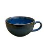 Midnight Blue Ceramic  Tea Pot With Cup