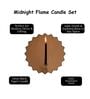 Midnight Flame Candles Set