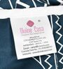 Midnight Grey Microfiber Geometric 120 Gsm Single Kids Comforter
