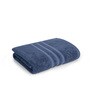 Midnight Indigo Bamboo and Cotton Solid 600 GSM Bath Towel (1 Pc)