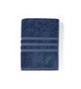 Midnight Indigo Bamboo and Cotton Solid 600 GSM Bath Towel (1 Pc)