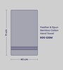 Midnight Indigo Bamboo and Cotton Solid 600 GSM Hand Towels (2 Pc)
