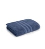 Midnight Indigo Bamboo and Cotton Solid 600 GSM Bath Towel Pack of 1