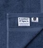Midnight Indigo Bamboo and Cotton Solid 600 GSM Face Towels Pack of 4