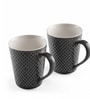 Midnight Mosaic Coffee Mug Set of 2 (275 ML Each) Microwave Safe Coffee Mugs