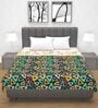 Midnight Multicolor Microfiber Geometric 120 Gsm Double Dohar