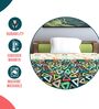 Midnight Multicolor Microfiber Geometric 120 Gsm Single Comforter