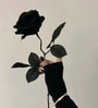 Midnight Noir Preserved Rose