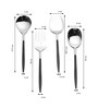 Midnight Opulence Silver Serving Set