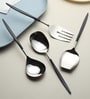 Midnight Opulence Silver Serving Set