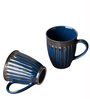 Midnight Ravine Coffee Mug Set of 2 (350 ML Each) Microwave Safe Coffee Mug