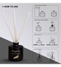 Midnight Rose Ceramic Diffuser (Black)