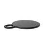 Midnight Round Black Mango Wood Cheese Board