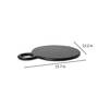Midnight Round Black Mango Wood Cheese Board