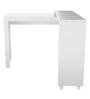 Midori Writing Table in White Finish