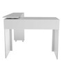 Midori Writing Table in White Finish