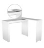 Midori Writing Table in White Finish