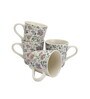Midsummer Night Dream 300ml Multicolour Stoneware (Set of 4) Coffee Mug